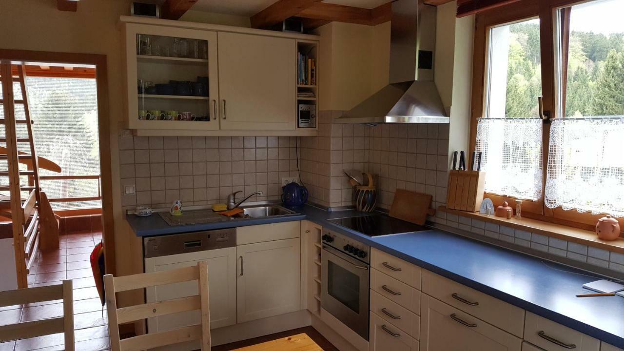 Ferienhaus Am Loeffelberghuettchen Giessubel Екстер'єр фото