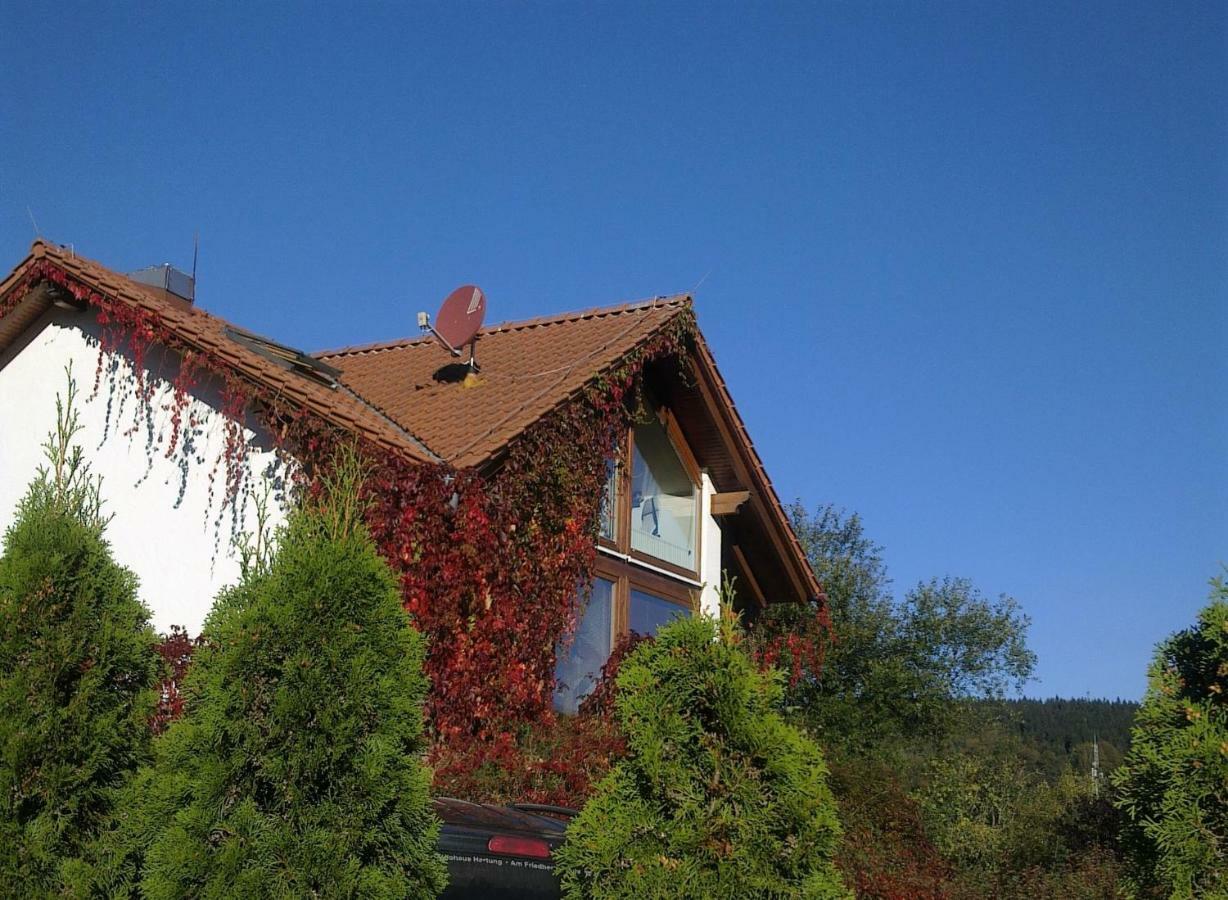 Ferienhaus Am Loeffelberghuettchen Giessubel Екстер'єр фото