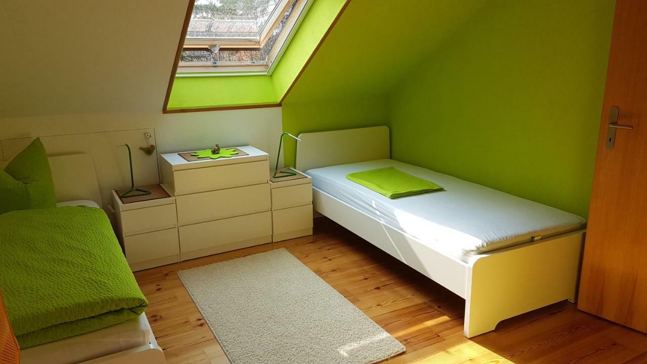 Ferienhaus Am Loeffelberghuettchen Giessubel Екстер'єр фото